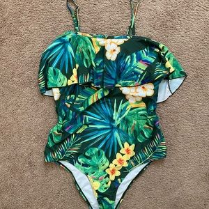 Tropical Maternity Bathing Suit